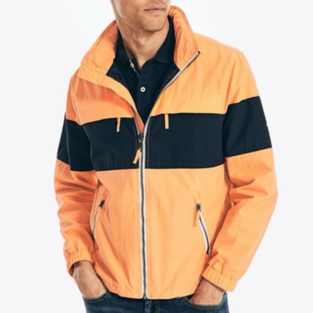 Nautica Hooded Windbreaker Jacket